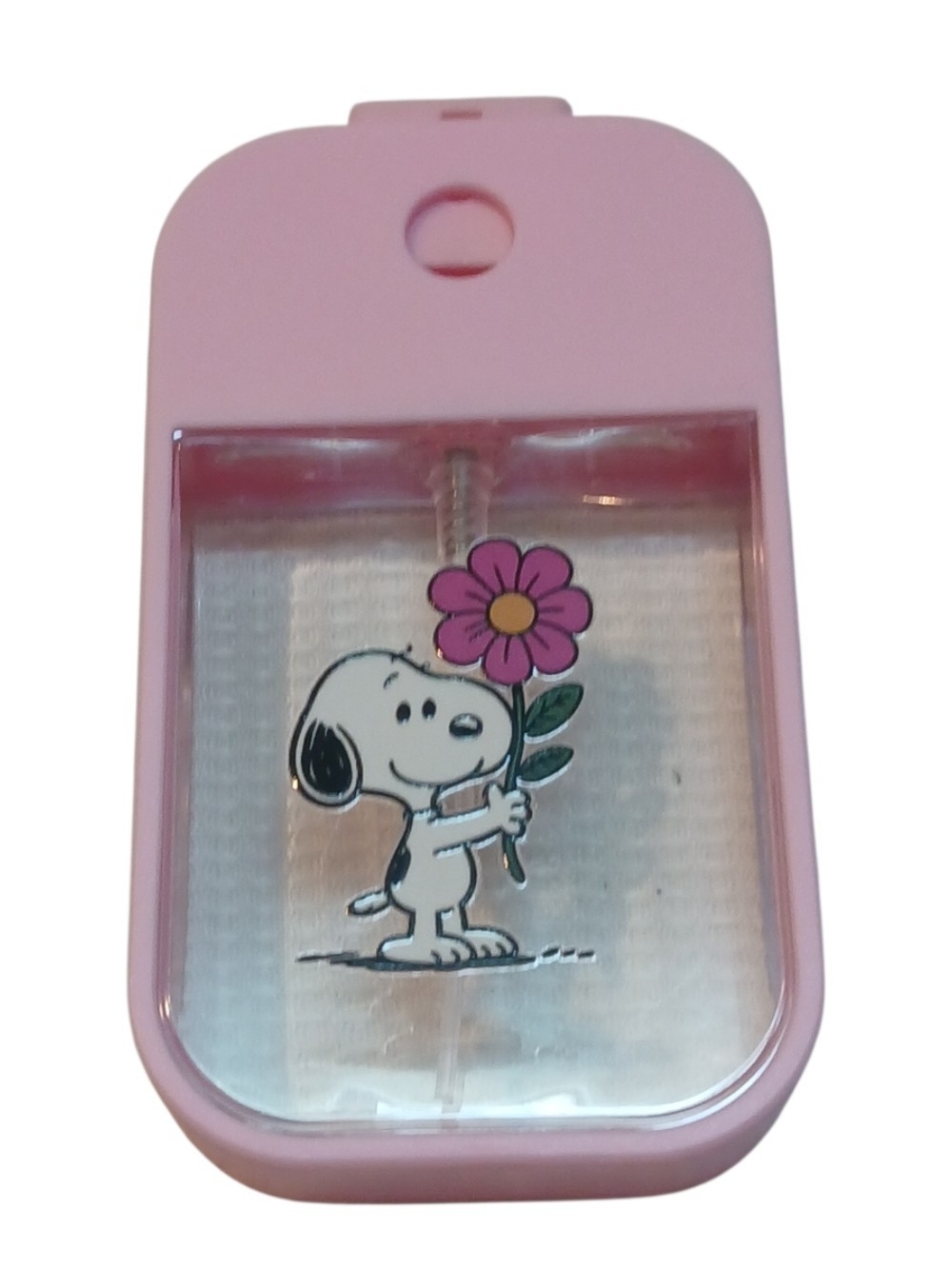 Peanuts - Snoopy Refillable Hand Sanitizer Spray Bottle, Pocket/Purse Size.1.5oz